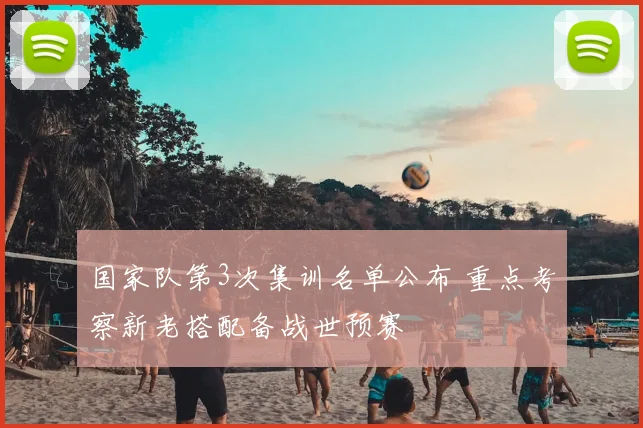 国家队第3次集训名单公布 重点考察新老搭配备战世预赛